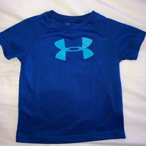 set of boys under armour dry fit tee’s
